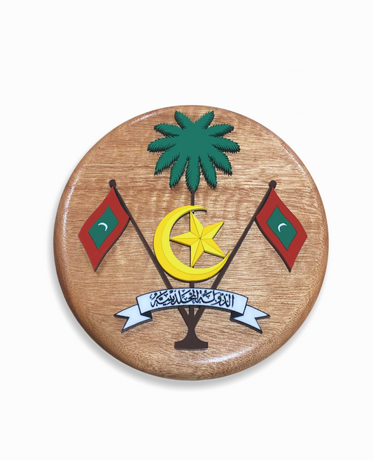 Logo - Emblem on wood