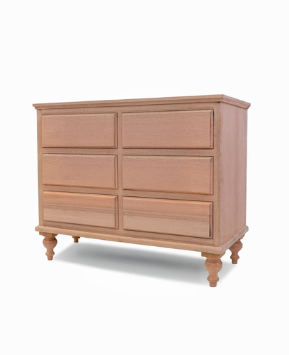Poitrine solid wood drawer set Maldives detail view — Tenon