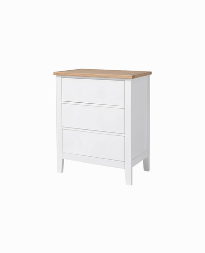 Gingham solid wood drawer set Maldives checkered panel design — Tenon