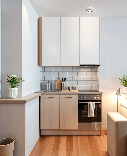 Kitchen - Ash / white combo