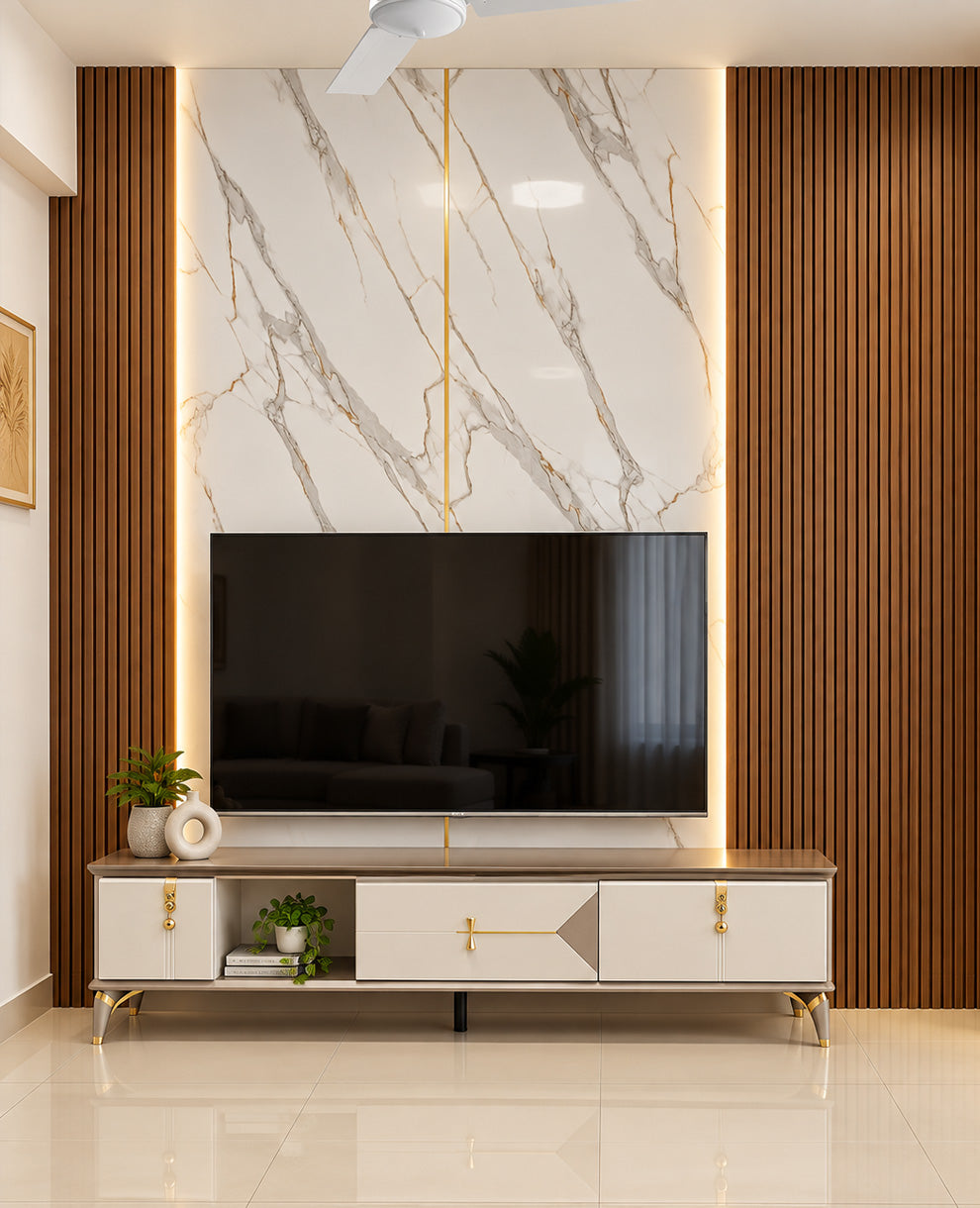 Interior - TV wall